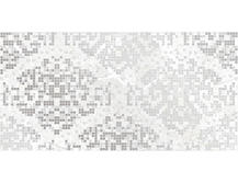 Вставка Cersanit Dallas светло-серая орнамент 15924 29,8х59,8