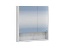 Зеркальный шкаф для ванной СанТа Мира 60 700403