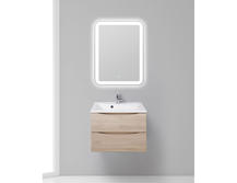 Мебель для ванной BelBagno Marino 650-2C-SO-RG-P Rovere Grigio