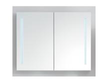 Зеркальный шкаф для ванной BelBagno SPC-2A-DL-BL-800 Bianco Lucido