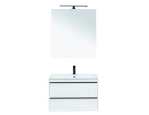 Комплект мебели для ванной Aquanet Lino 00271955 матовый