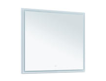 Зеркало для ванной Aquanet Nova Lite 90 белый глянец