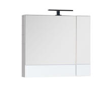 Зеркальный шкаф для ванной Aquanet Нота/Римини 70 белый