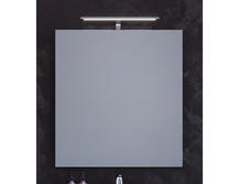 Зеркало для ванной Aquanet Lino 70 белый матовый