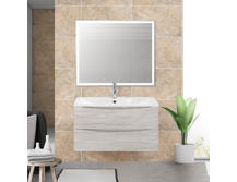 Мебель для ванной Belbagno Acqua 900-2C-SO-RVB Rovere Vintage Bianco