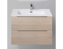 Тумба с раковиной BelBagno Etna 700-2C-SO-RG-P Rovere Grigio