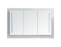 Зеркальный шкаф для ванной BelBagno SPC-3A-DL-BL-1200 Bianco Lucido