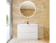Мебель для ванной BelBagno Marino 800-2C-PIA-BL-P Bianco Lucido
