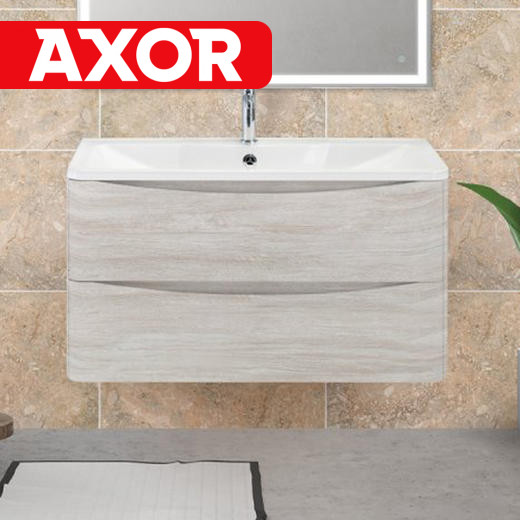 Тумба с раковиной Belbagno Acqua 800-2C-SO-RVB Rovere Vintage Bianco 37024₽