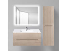 Мебель для ванной BelBagno Etna 1000-2C-SO-RG-P Rovere Grigio