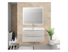 Мебель для ванной Belbagno Acqua 1000-2C-SO-RVB Rovere Vintage Bianco