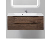 Тумба с раковиной BelBagno Marino 1200-2C-SO-RW-P Rovere Moro