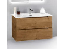 Тумба с раковиной BelBagno Etna 39-700/390-2C-SO-RN-P Rovere Nature