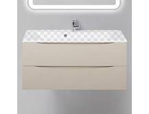 Тумба под раковину BelBagno Marino 1000-2C-SO-CO-P Crema Opaco