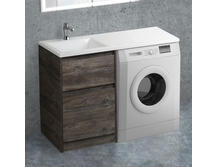 Тумба с раковиной BelBagno Kraft LVD-580/1200-2C-PIA-PP Pino Pasadena