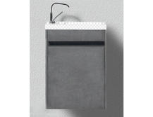 Тумба под раковину BelBagno Pietra Mini-460-1A-SO-SCM-L Stucco Cemento