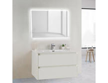 Мебель для ванной BelBagno Kraft 39-800/390-2C-SO-BO Bianco Opaco