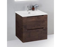 Тумба с раковиной BelBagno Etna 39-600/390-2C-SO-RW-P Rovere Moro