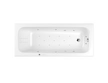 Акриловая ванна Whitecross Vibe Ultra Nano 180х75 хром