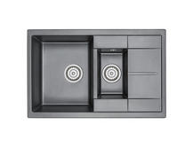 Кухонная мойка Granula GR-7802 78х50 черный