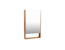 Зеркальный шкаф для ванной Viant Мальта 50 дуб