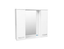 Зеркальный шкаф для ванной Viant Милан 80 Белый