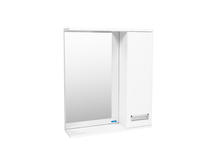 Зеркальный шкаф для ванной Viant Вена 60 Белый