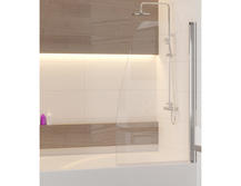 Шторка для ванны RGW SC-36 85х150 стекло прозрачное