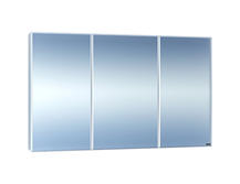 Зеркальный шкаф для ванной СанТа Стандарт 120 трельяж без подсветки