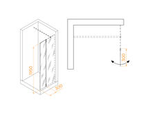 Боковая панель RGW Z-071-Gb 195х30 352207103-16