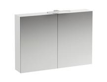 Зеркальный шкаф для ванной Laufen Base 100 белый глянец