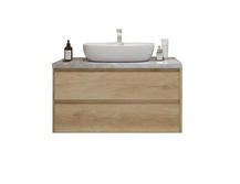 Тумба с раковиной BelBagno KRAFT100RNN-KEPMGL-1346-SET матовая