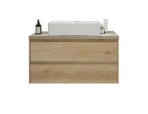 Тумба с раковиной BelBagno KRAFT100RNN-KEPMCO-1338-SET матовая