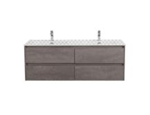 Тумба под раковину BelBagno Kraft 120 KRAFT-1200-4C-SO-2-CG Cemento Grigio