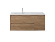 Тумба с раковиной BelBagno Kraft 100 KRAFT-1000-2C-1A-SO-RNN-L Rovere Nebrasca Nature левая