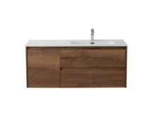 Тумба с раковиной BelBagno Kraft 100 KRAFT-1000-2C-1A-SO-RT-R Rovere Tabacco правая