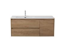 Тумба с раковиной BelBagno Kraft 120 KRAFT-1200-2C-1A-SO-RNN-L Rovere Nebrasca Nature левая