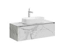 Тумба под раковину Sancos Stone ST120SV statuario white