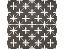 Напольная плитка Niceker Chic Poole Black 45x45