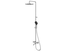 Душевая стойка Whitecross Y brushed nickel Y1234TOPNIB никель