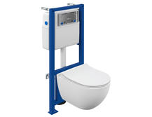 Унитаз с инсталляцией Cersanit Brasko Smart Co Dpl Eo Slim 64916
