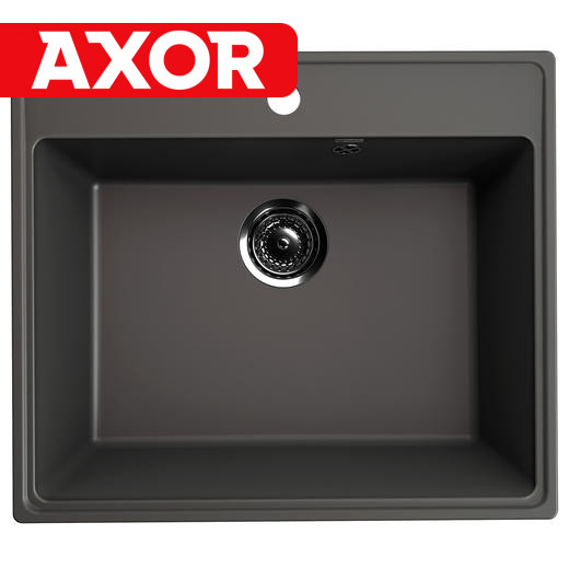 Кухонная мойка Ulgran Quartz Forte 580-09 асфальт 9211₽