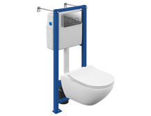 Унитаз с инсталляцией Cersanit Street Fusion Vortex Dpl Eo Sl 64578