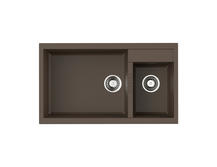 Кухонная мойка Omoikiri Tedori 86-2-LB 4997242 espresso