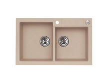 Кухонная мойка Alveus Rock 90 Granital Beige-G55 78x48