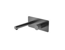 Смеситель для раковины Boheme Stick 125-GM.3 Gun Metall c ручкой Linea