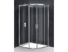 Душевой уголок BelBagno Uno 195-RH-2-100/80-C-Cr без поддона