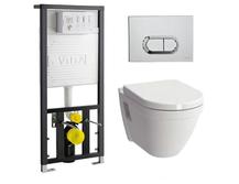 Унитаз с инсталляцией Vitra Rim-ex S50 9003B003-7201
