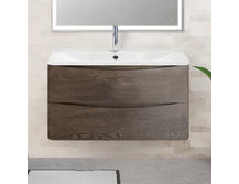 Тумба с раковиной Belbagno Acqua 900-2C-SO-RNG Rovere Nature Grigio