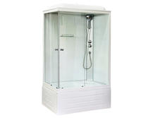 Душевая кабина Royal Bath 8120BP5-WT-R белое/прозрачное